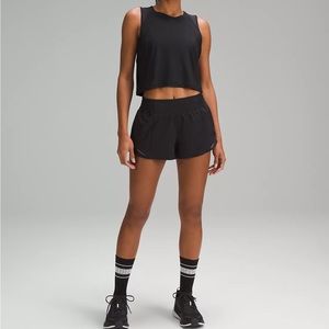 Women’s Lululemon Run Hotty Hot Lined Short II 2.5”; style W7ARKR